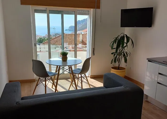 Amazing View Over The Sea And Village * ナザレ